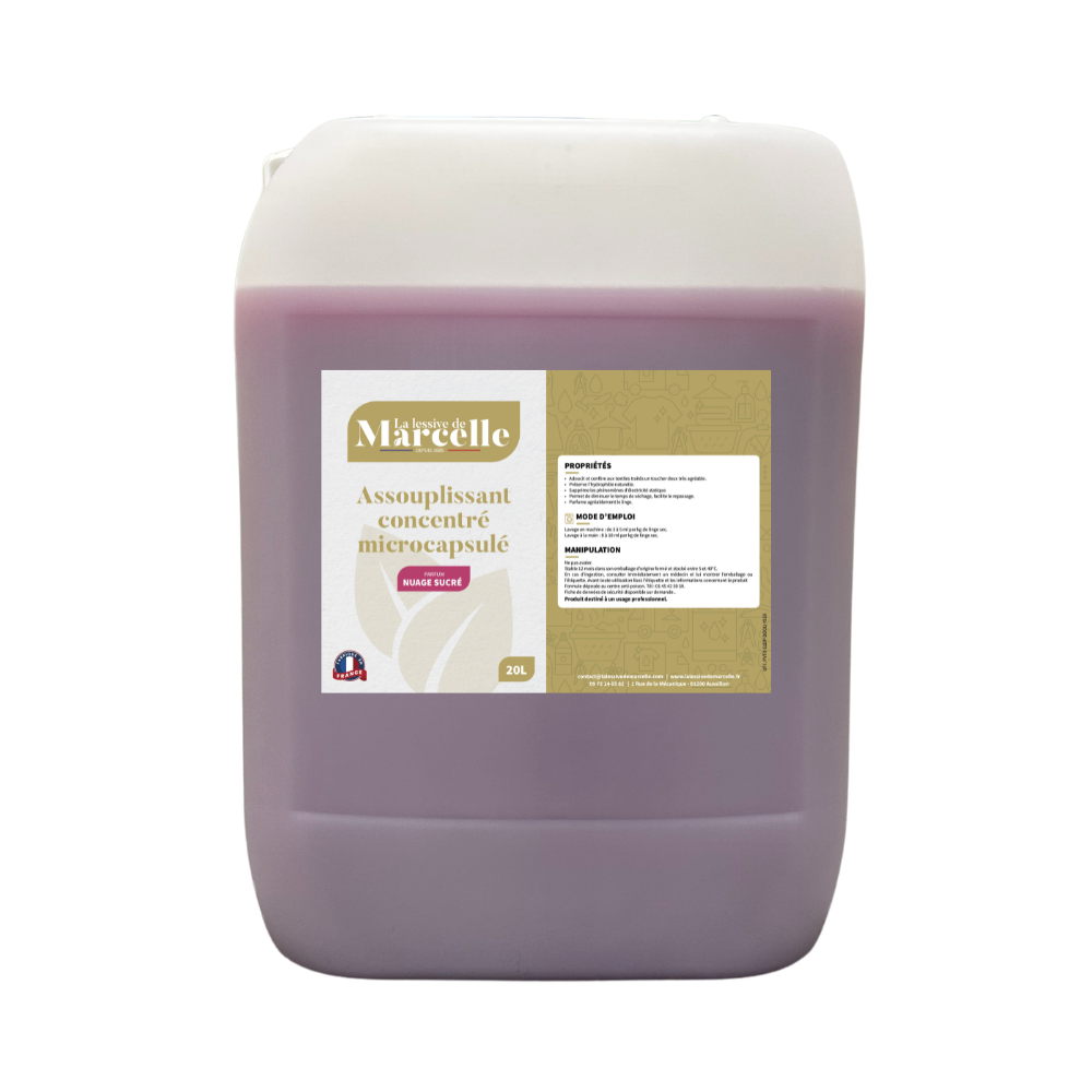 Assouplissant Concentré Microcapsulé 20L